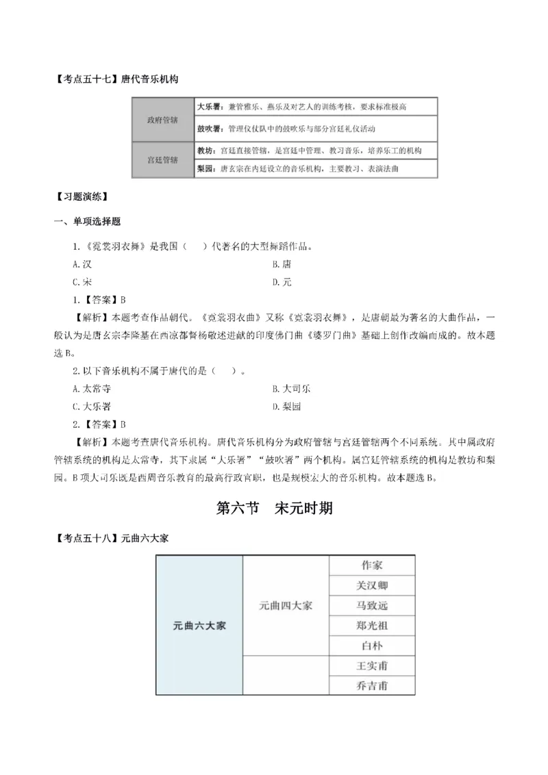 考前必背｜初中教资《音乐》最全考点背诵笔记与模版，一遍上岸_4-教培资料-26年最新资料-同步更新_初中高中教资_03科三专项（进去保存报考的学科即可）