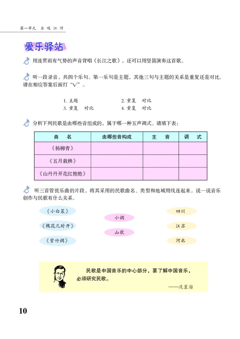苏少版8年级音乐下册高清教材简谱_4-教培资料-26年最新资料-同步更新_初中高中教资_03科三专项（进去保存报考的学科即可）_02科三专项（笔记真题思维导图教学设计版本二）