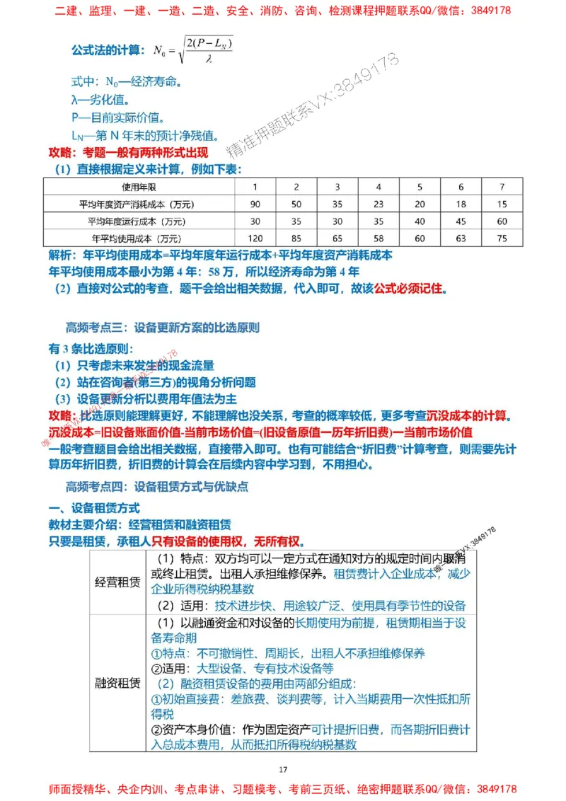 2025一级建造师考试《工程经济》高频考点攻略_2026年一级建造师_2026年一建经济_2025年一建经济SVIP_01-精华文档✿电子教材✿历年真题_50-经济《高频考点攻略》233推荐