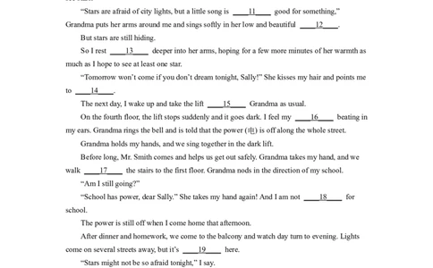 精品解析：2022年重庆市中考英语真题（A卷）（原卷版）_中考真题_3.英语中考真题2015-2024年_2022中考英语真题143份11
