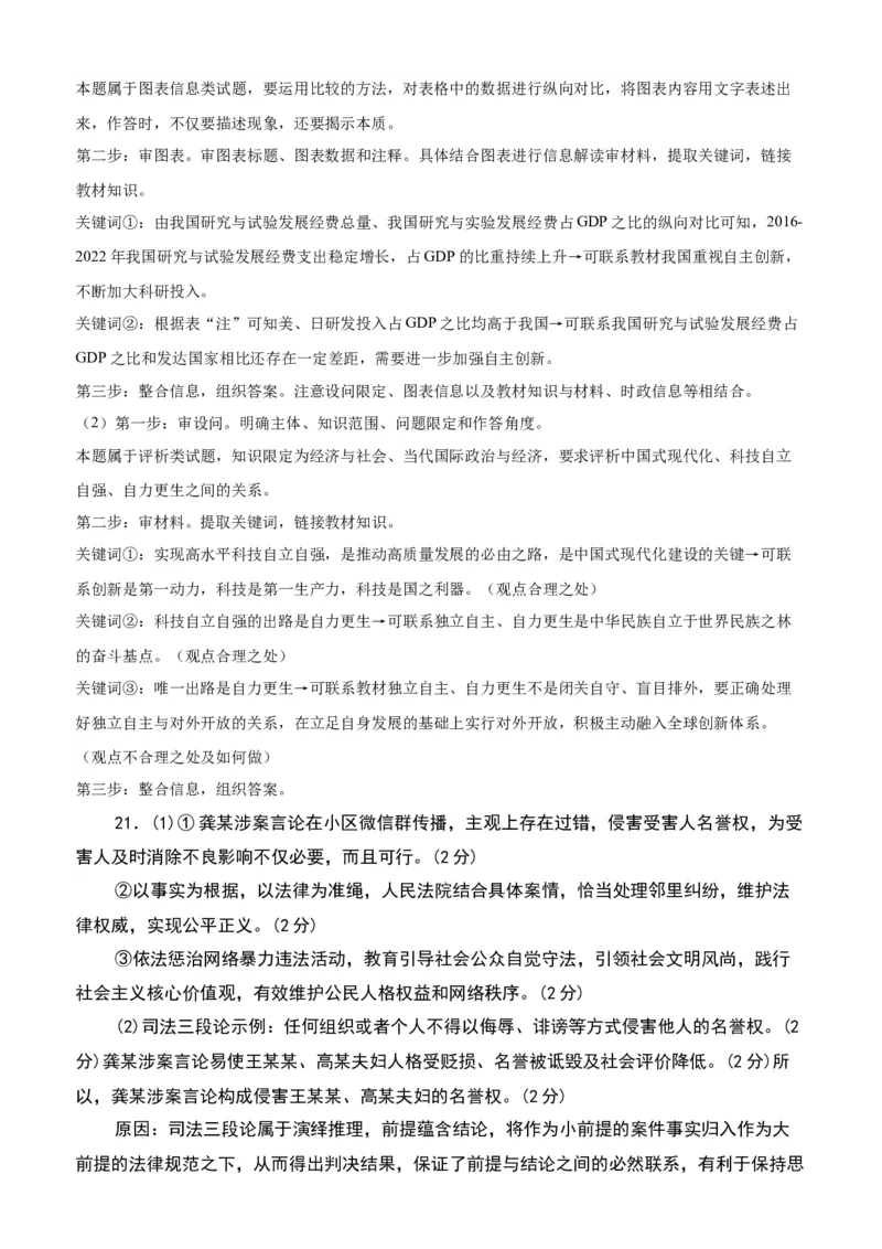 福建省莆田第六中学2024届高三上学期1月质检模拟测试政治_2024届福建省莆田第六中学高三上学期1月质检模拟测试