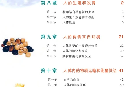 苏教版7年级生物下册高清教材_4-教培资料-26年最新资料-同步更新_初中高中教资_03科三专项（进去保存报考的学科即可）_02科三专项（笔记真题思维导图教学设计版本二）