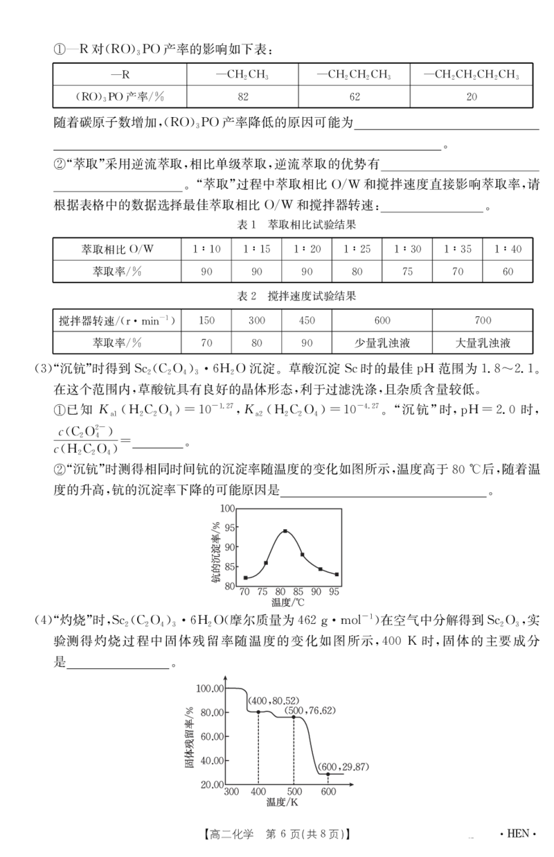 金太阳25-003B河南省2024-2025学年高二下学期6月百万大联考化学_2025年7月_250705河南省2024-2025学年高二下学期6月百万大联考（金太阳25-003B）