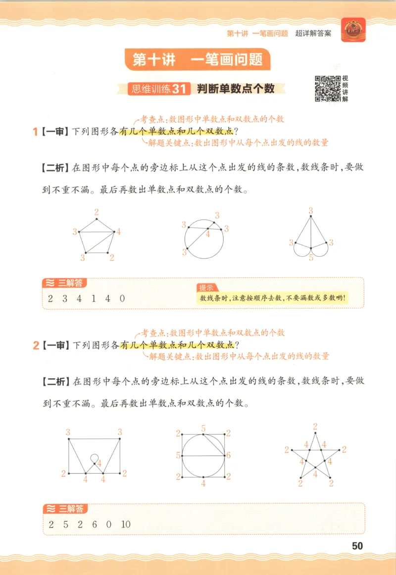 答案_25秋小学语数英习题试卷_数学_25秋《王朝霞数学思维训练超详解》1-6年级上_王朝霞数学思维训练超详解2