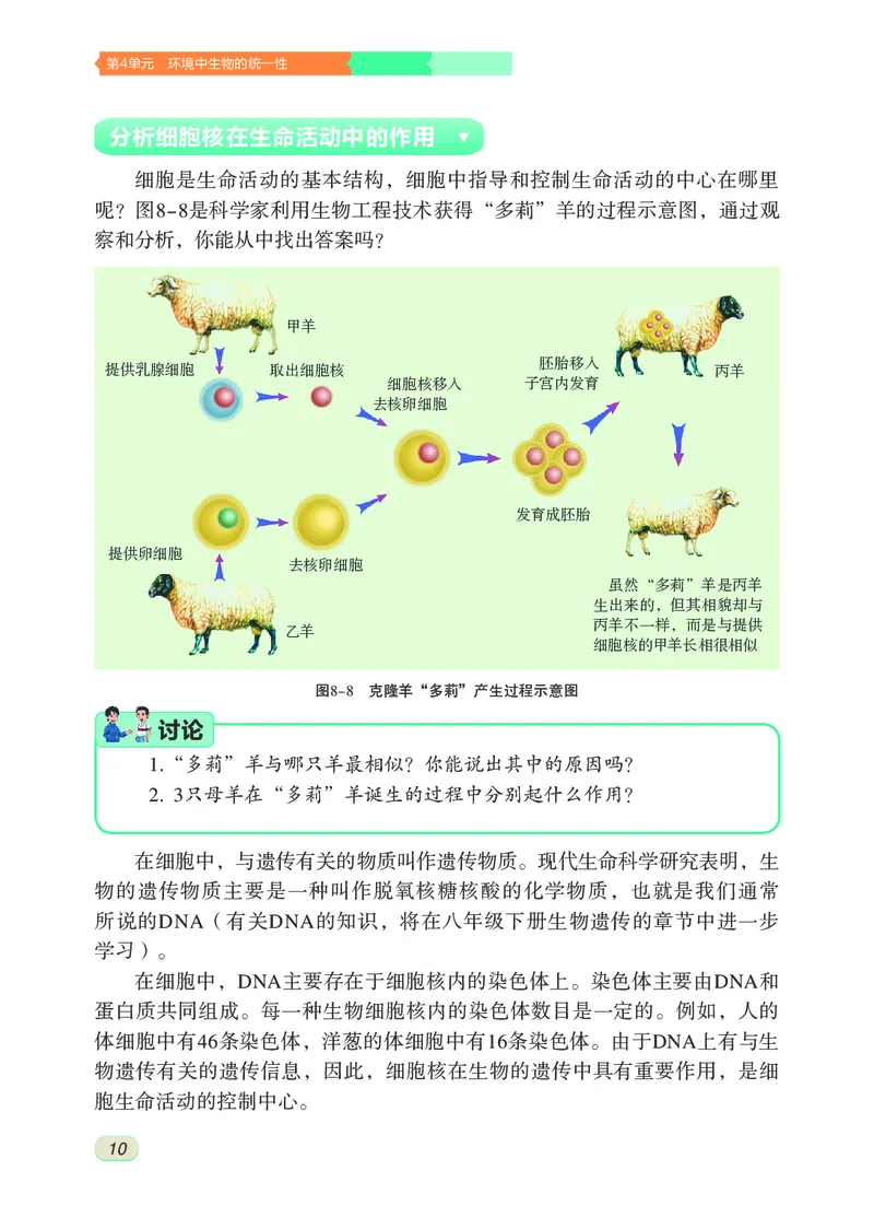 苏科版7年级生物下册高清教材_4-教培资料-26年最新资料-同步更新_初中高中教资_03科三专项（进去保存报考的学科即可）_02科三专项（笔记真题思维导图教学设计版本二）
