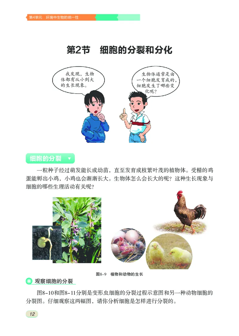 苏科版7年级生物下册高清教材_4-教培资料-26年最新资料-同步更新_初中高中教资_03科三专项（进去保存报考的学科即可）_02科三专项（笔记真题思维导图教学设计版本二）