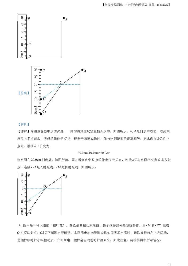 精品解析：2023年山东省潍坊市中考物理真题（解析版）_中考真题_4.物理中考真题2015-2024年_2023中考物理真题7.20_精品解析：2023年山东省潍坊市中考物理真题
