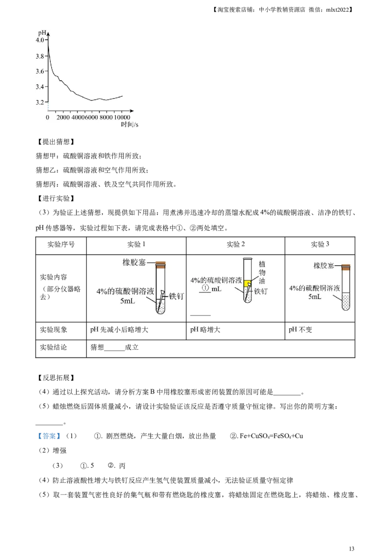 精品解析：2023年江西省中考化学真题（解析版）(1)_中考真题_5.化学中考真题2015-2024年_2023年中考化学真题7.20_精品解析：2023年江西省中考化学真题
