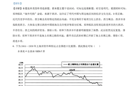 精品解析：湖南省衡阳市第八中学2024届高三上学期第五次月考历史试题（解析版）_2024届湖南省衡阳市第八中学高三上学期12月月考_湖南省衡阳市第八中学2024届高三上学期12月月考历史
