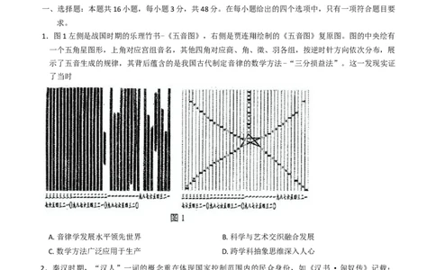 辽宁省葫芦岛市2024-2025学年高二下学期期末考试历史试题（含答案）_2025年7月_250723辽宁省葫芦岛市2024-2025学年高二下学期期末考试（全科）