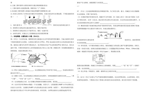 福建省莆田第六中学2024届高三上学期1月质检模拟测试生物_2024届福建省莆田第六中学高三上学期1月质检模拟测试