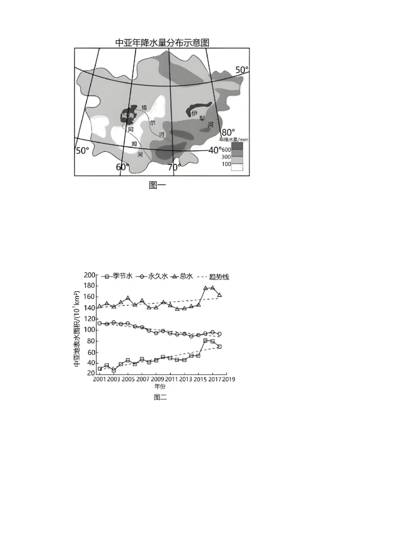 新疆乌鲁木齐市第六十八中学2024届高三上学期1月月考地理_2024届新疆乌鲁木齐市第六十八中学高三上学期1月月考