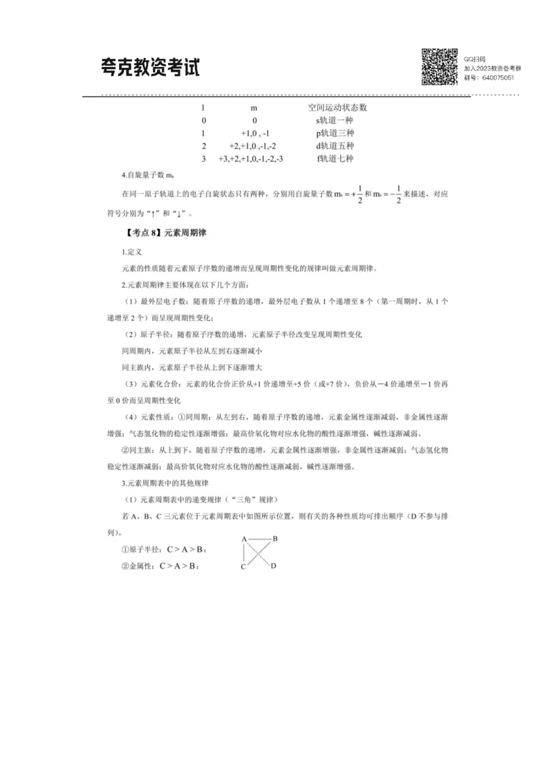 考前必背｜高中教资《化学》最全考点背诵笔记与模版，一遍上岸_4-教培资料-26年最新资料-同步更新_初中高中教资_03科三专项（进去保存报考的学科即可）