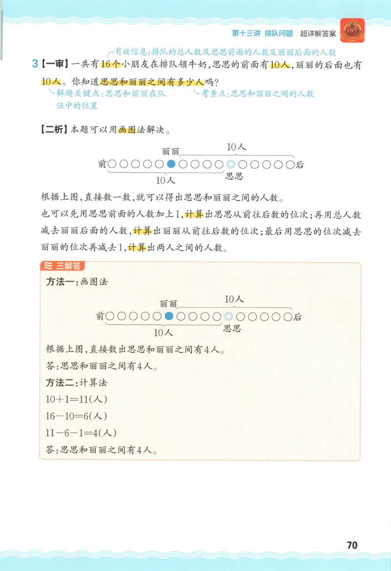 答案_25秋小学语数英习题试卷_数学_25秋《王朝霞数学思维训练超详解》1-6年级上_王朝霞数学思维训练超详解1
