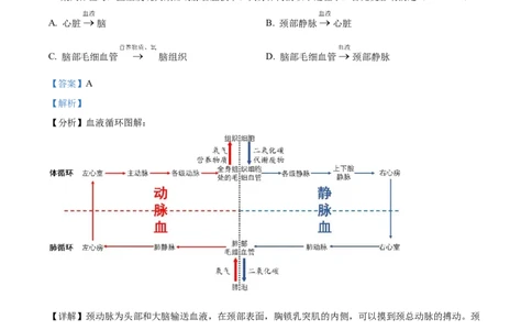 精品解析：2022年山西省阳泉市、长治市中生物真题题（解析版）_中考真题_8.生物中考真题2015-2024年_2022年全国中考生物114份14
