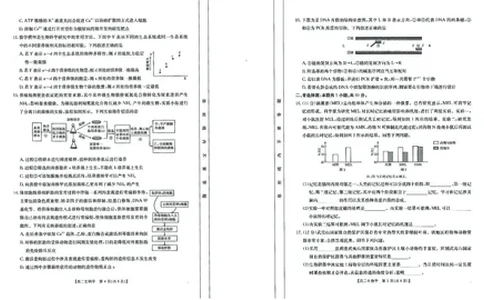 福州市八县（市，区）协作校2024-2025学年第二学期期末联考生物_2025年7月_250717金太阳&middot;福建省福州市八县（市，区）协作校2024-2025学年第二学期期末联考（25-570B）（全科）