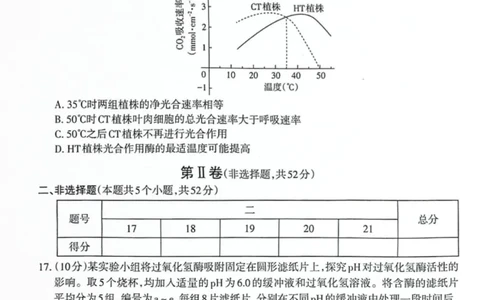 高二生物试题_2025年7月_250702山西省太原市2024-2025学年高二下学期期末（全科）_太原市2024-2025学年高二下学期期末生物