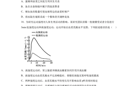 广东2025年高考广东卷生物高考真题文档版-A4答案卷尾_1.高考2025全国各省真题+答案_00.2025各省市高考真题及答案（按省份分类）_4、广东卷（9科全）_6.生物