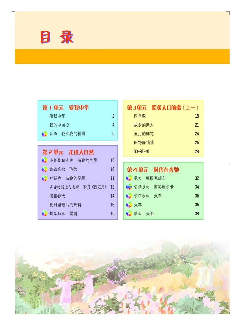 粤教版7年级音乐上册高清教材_4-教培资料-26年最新资料-同步更新_初中高中教资_03科三专项（进去保存报考的学科即可）_02科三专项（笔记真题思维导图教学设计版本二）