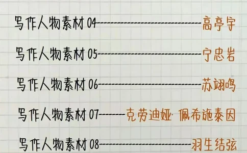 申论人物素材_26吉林考备考资料包_05申论资料包（人物素材申论模板等）_010申论人物素材汇编