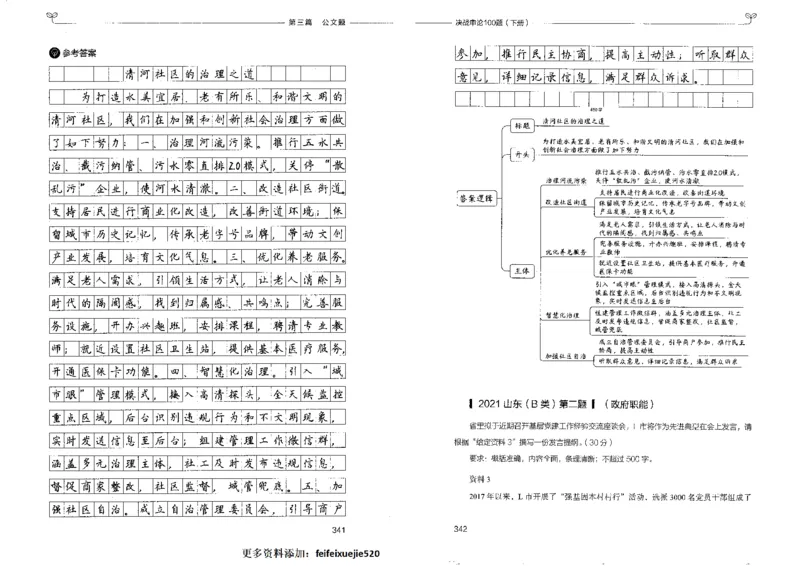 申论100题下册_26吉林考备考资料包_11省考刷题包_05决战申论100题_决战申论100题2022年9月版次