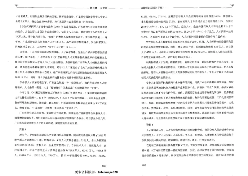 申论100题下册_26吉林考备考资料包_11省考刷题包_05决战申论100题_决战申论100题2022年9月版次
