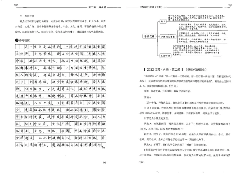 申论100题下册_26吉林考备考资料包_11省考刷题包_05决战申论100题_决战申论100题2022年9月版次