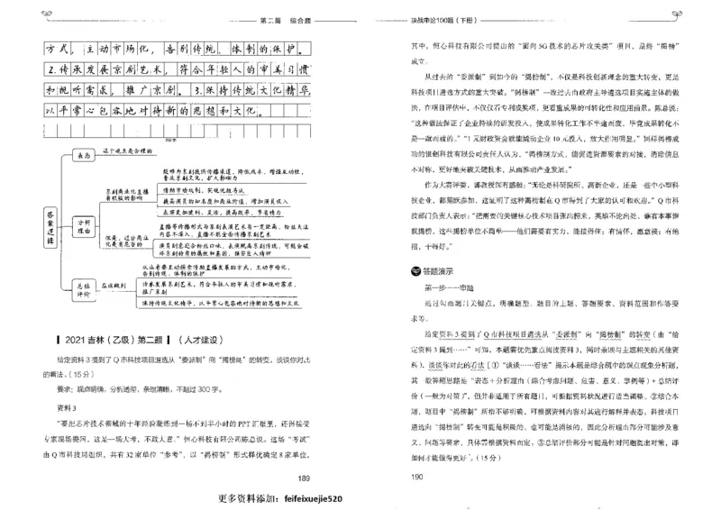 申论100题下册_26吉林考备考资料包_11省考刷题包_05决战申论100题_决战申论100题2022年9月版次