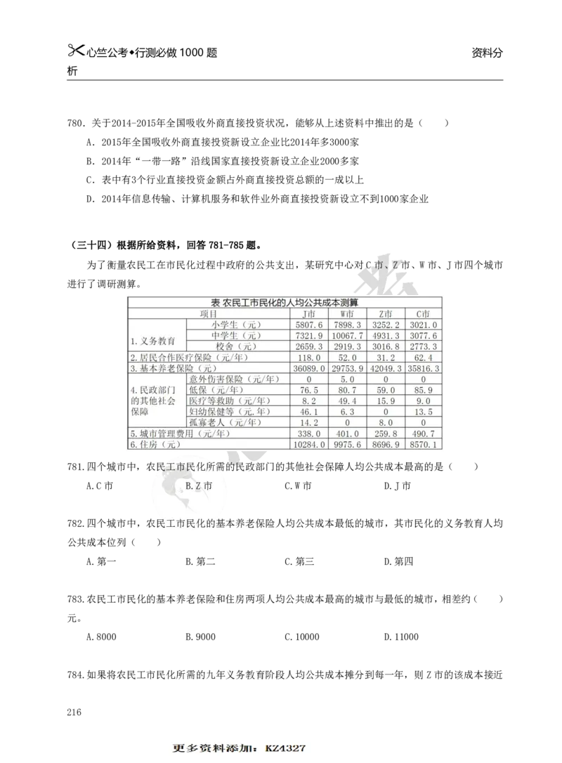 行测必刷1000题_26吉林考备考资料包_11省考刷题包_40行测1000题目