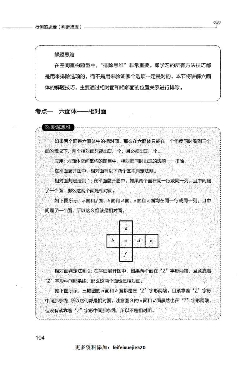 行测的思维（判断推理）_26吉林考备考资料包_04行测资料包（笔记图推导图等）_03行测的思维