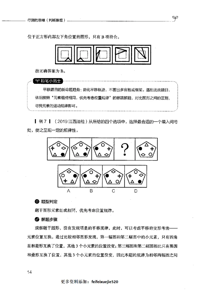 行测的思维（判断推理）_26吉林考备考资料包_04行测资料包（笔记图推导图等）_03行测的思维