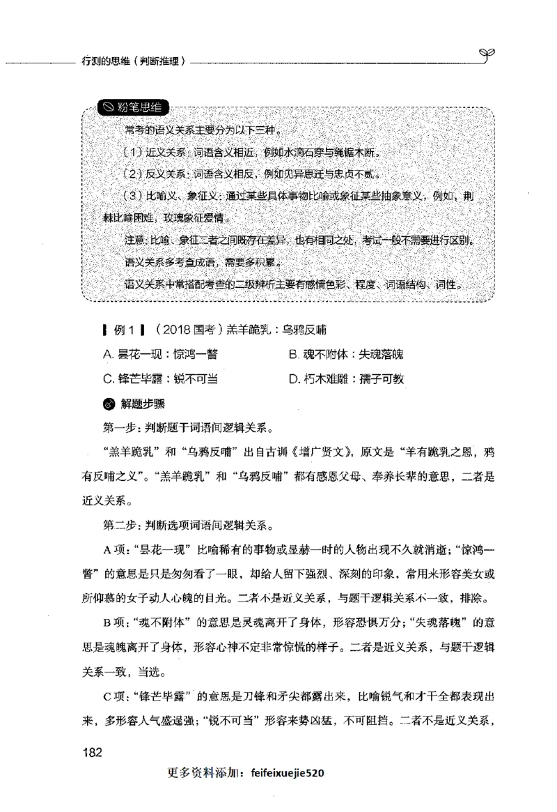 行测的思维（判断推理）_26吉林考备考资料包_04行测资料包（笔记图推导图等）_03行测的思维