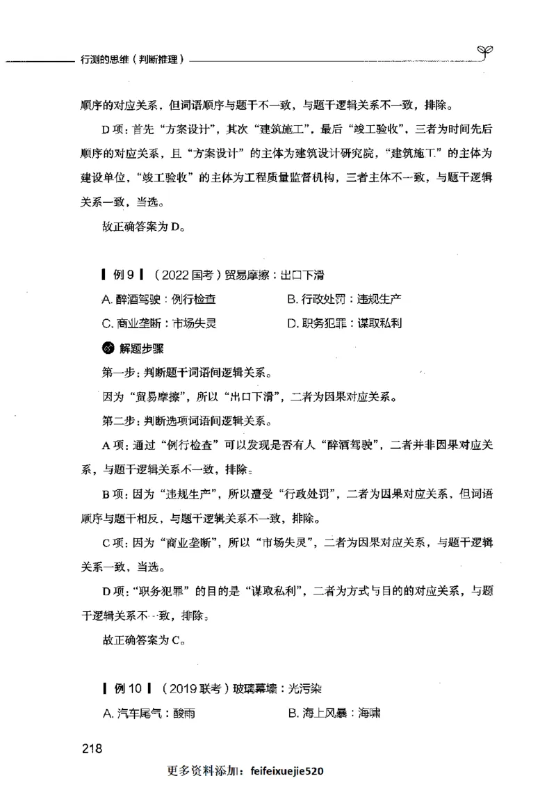 行测的思维（判断推理）_26吉林考备考资料包_04行测资料包（笔记图推导图等）_03行测的思维