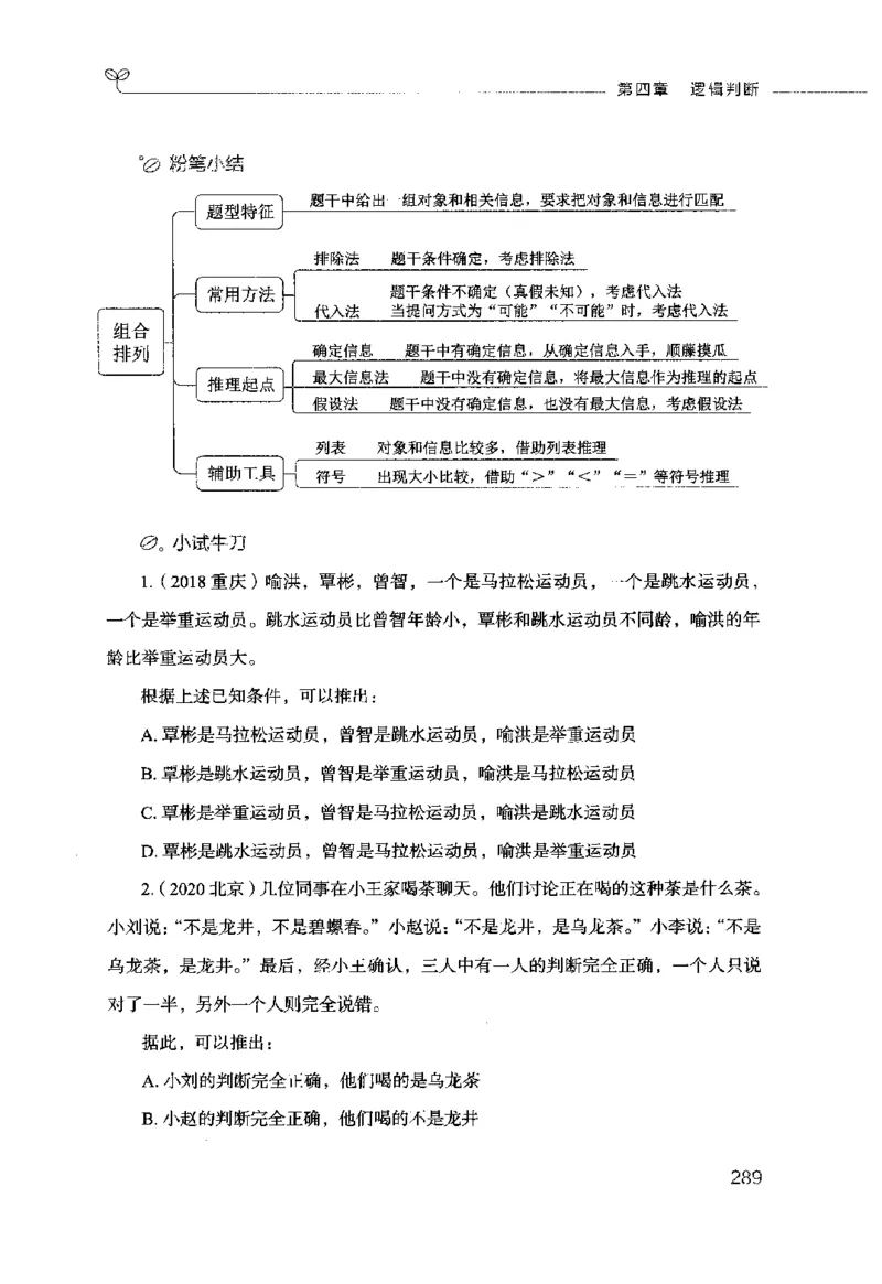 行测的思维（判断推理）_26吉林考备考资料包_04行测资料包（笔记图推导图等）_03行测的思维