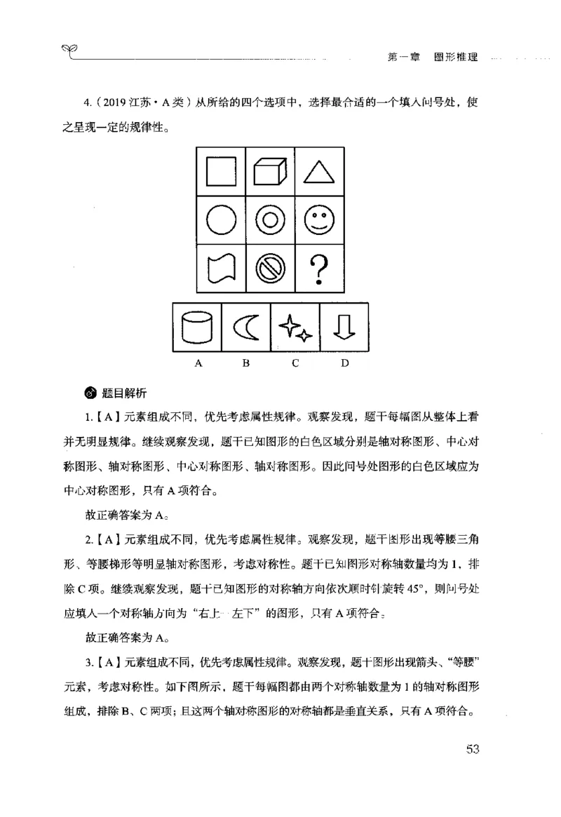 行测的思维（判断推理）_26吉林考备考资料包_04行测资料包（笔记图推导图等）_03行测的思维