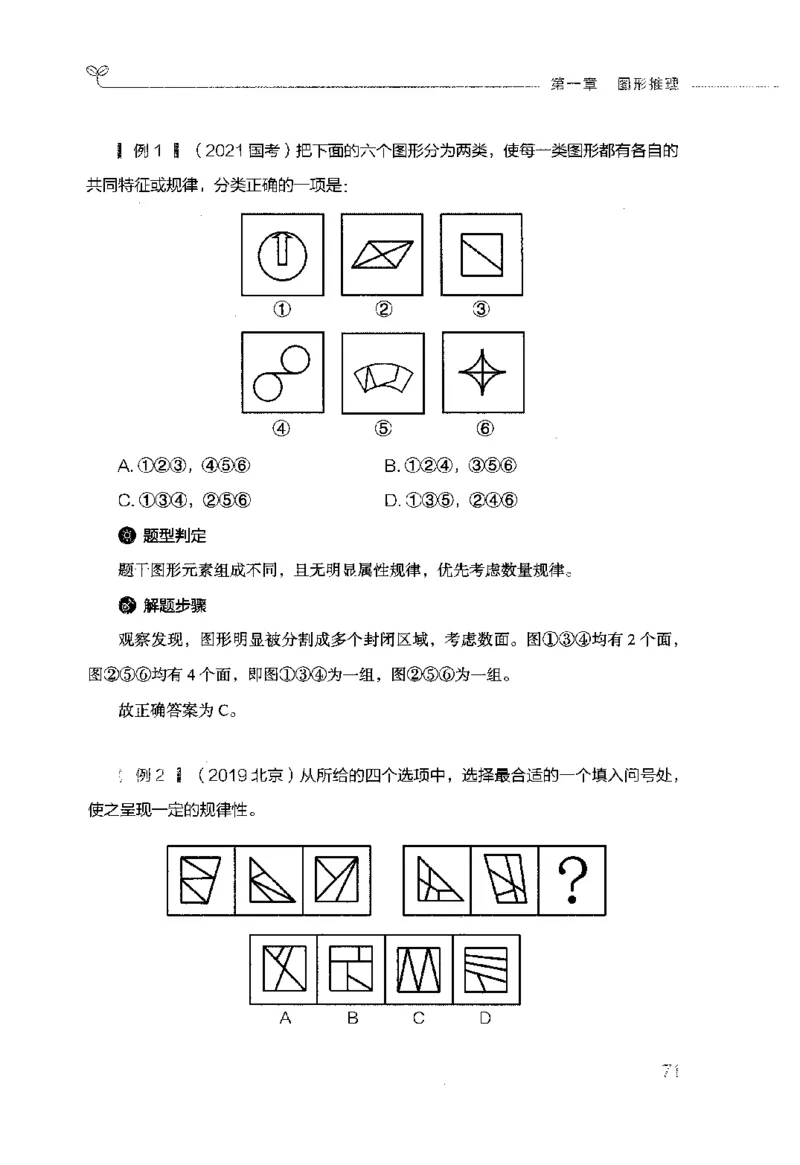 行测的思维（判断推理）_26吉林考备考资料包_04行测资料包（笔记图推导图等）_03行测的思维