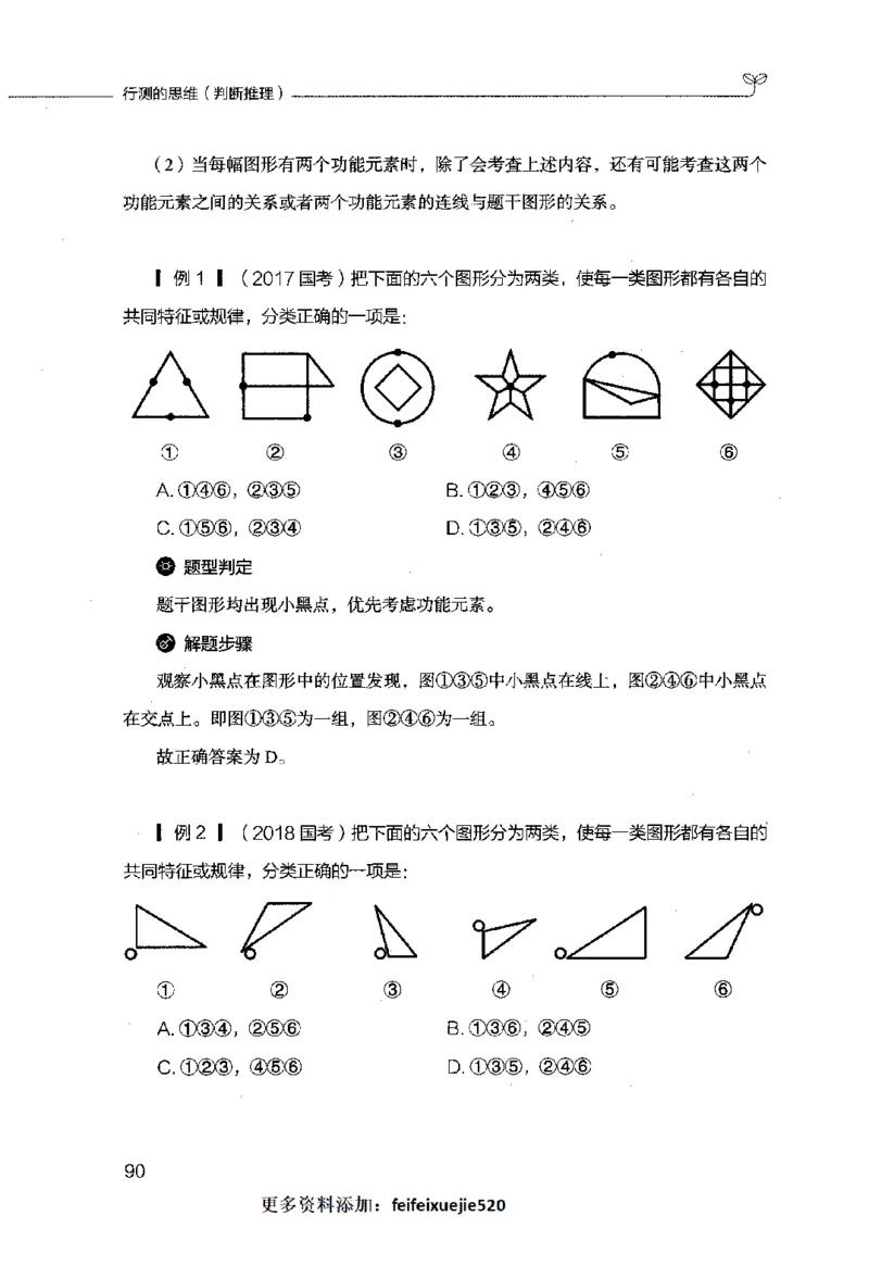 行测的思维（判断推理）_26吉林考备考资料包_04行测资料包（笔记图推导图等）_03行测的思维