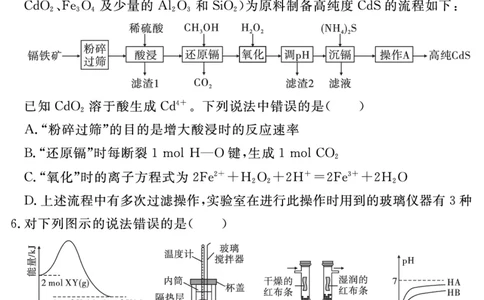 安徽省合肥一六八中学2023-2024学年高三上学期名校名师测评卷（四）化学试卷_2024届安徽省合肥一六八中学高三上学期名校名师测评卷（四）