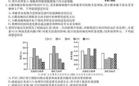 生物-7月质量检测（N）_2025年7月_250728江西省九师联盟2024-2025学年高二下学期7月质量检测（摸底考试）（7.24）（全科）_0823204624