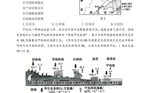 辽宁省丹东市2024-2025学年高二下学期期末教学质量监测地理试卷（含答案）_2025年8月_250801辽宁省丹东市2024-2025学年高二下学期期末教学质量监测（全科）