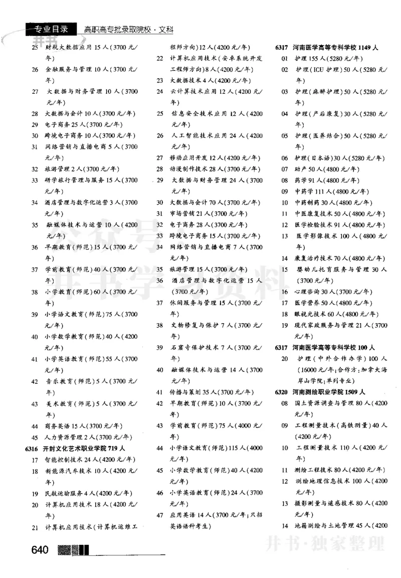 5高职高专(专科)--2023河南文科招生之友_1.高考2025全国各省真题+答案_必看高考志愿填报价值2999_高考志愿填报_13-河南_河南全套_往年版本_文科招生