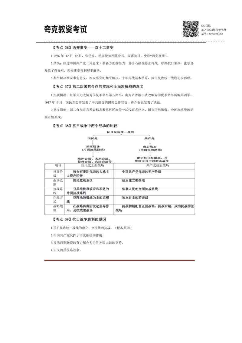 考前必背｜高中教资《历史》最全考点背诵笔记与模版，一遍上岸_4-教培资料-26年最新资料-同步更新_初中高中教资_03科三专项（进去保存报考的学科即可）