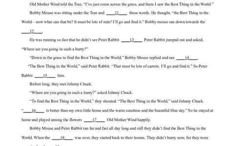 精品解析：2023年重庆市中考英语真题（B卷）（原卷版）_中考真题_3.英语中考真题2015-2024年_2023中考英语真题7.20