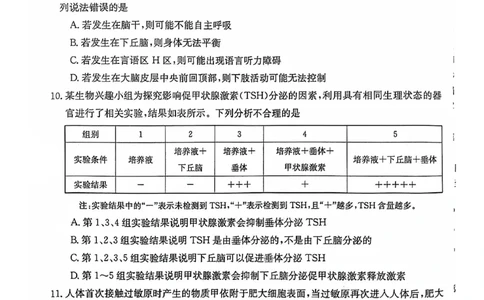 湖北省十堰市2024届高三上学期1月调研考试生物_2024届湖北省十堰市高三上学期1月调研考试_湖北省十堰市2024届高三上学期1月调研考试生物