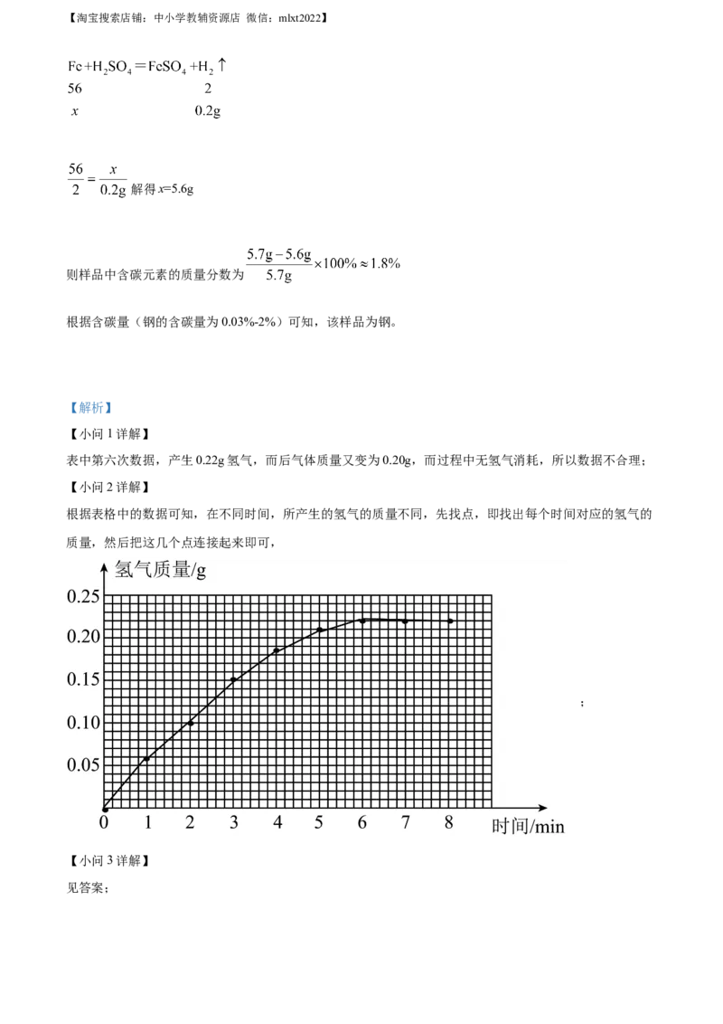 精品解析：2023年四川省达州市中考化学真题（解析版）_中考真题_5.化学中考真题2015-2024年_2023年中考化学真题7.20_精品解析：2023年四川省达州市中考化学真题