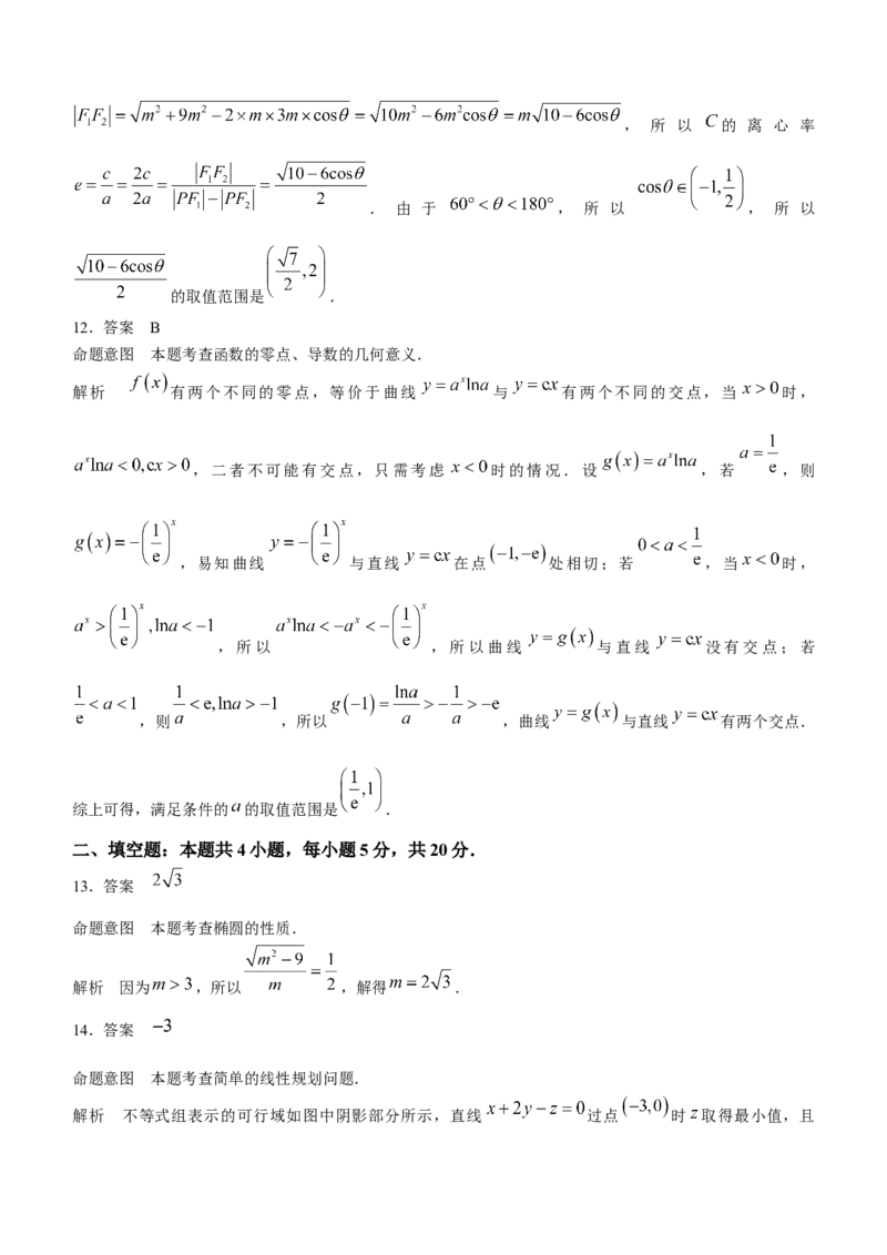理数-天一大联考顶尖联盟2024届高三阶段性测试(二)（老教材版）_2024届天一大联考顶尖联盟高三阶段性测试(二)（老教材版）