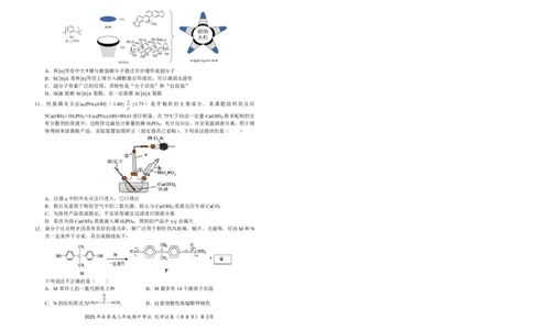 高三11月鄂东南联考化学试卷_251103湖北省鄂东南教育联盟2025-2026学年高三上学期11月联考（全科）_湖北省鄂东南教育联盟2025-2026学年高三上学期期中考试化学