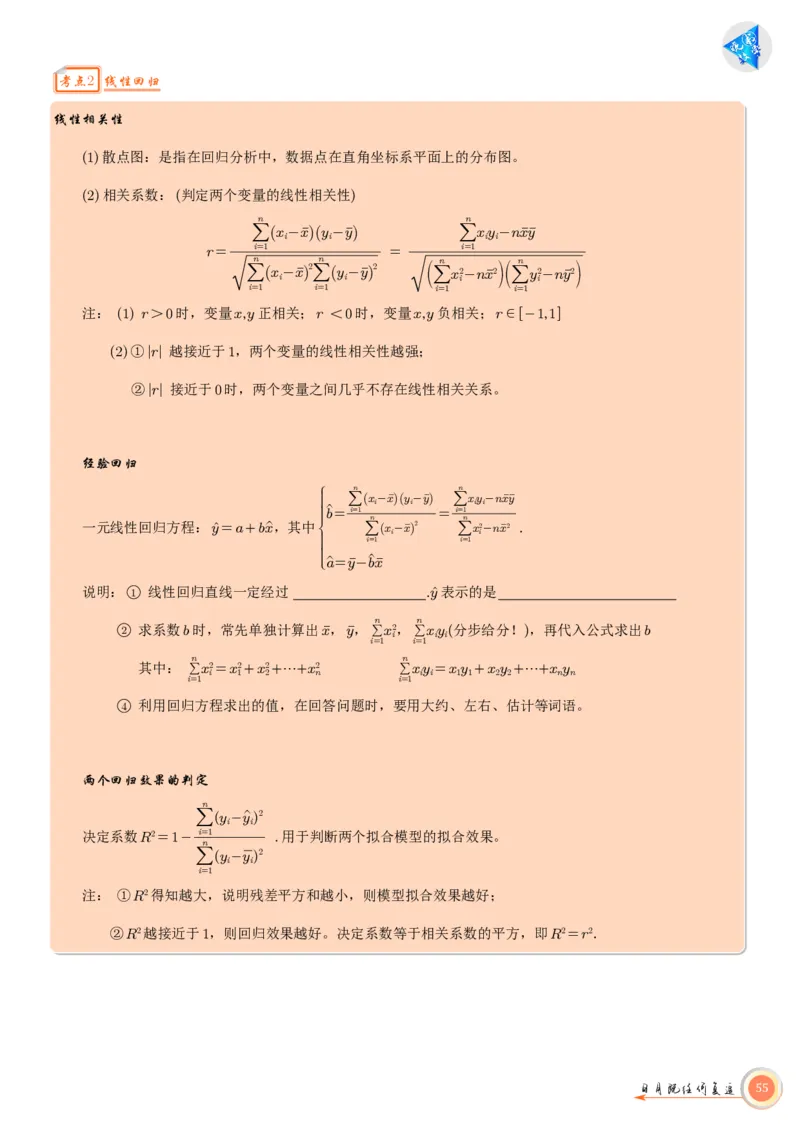 高考数学考前必背公式与练习学生版_2025年6月