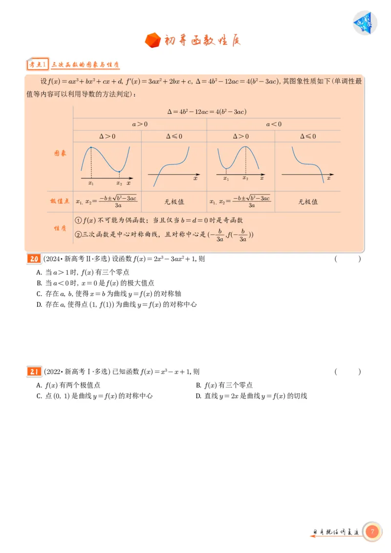 高考数学考前必背公式与练习学生版_2025年6月