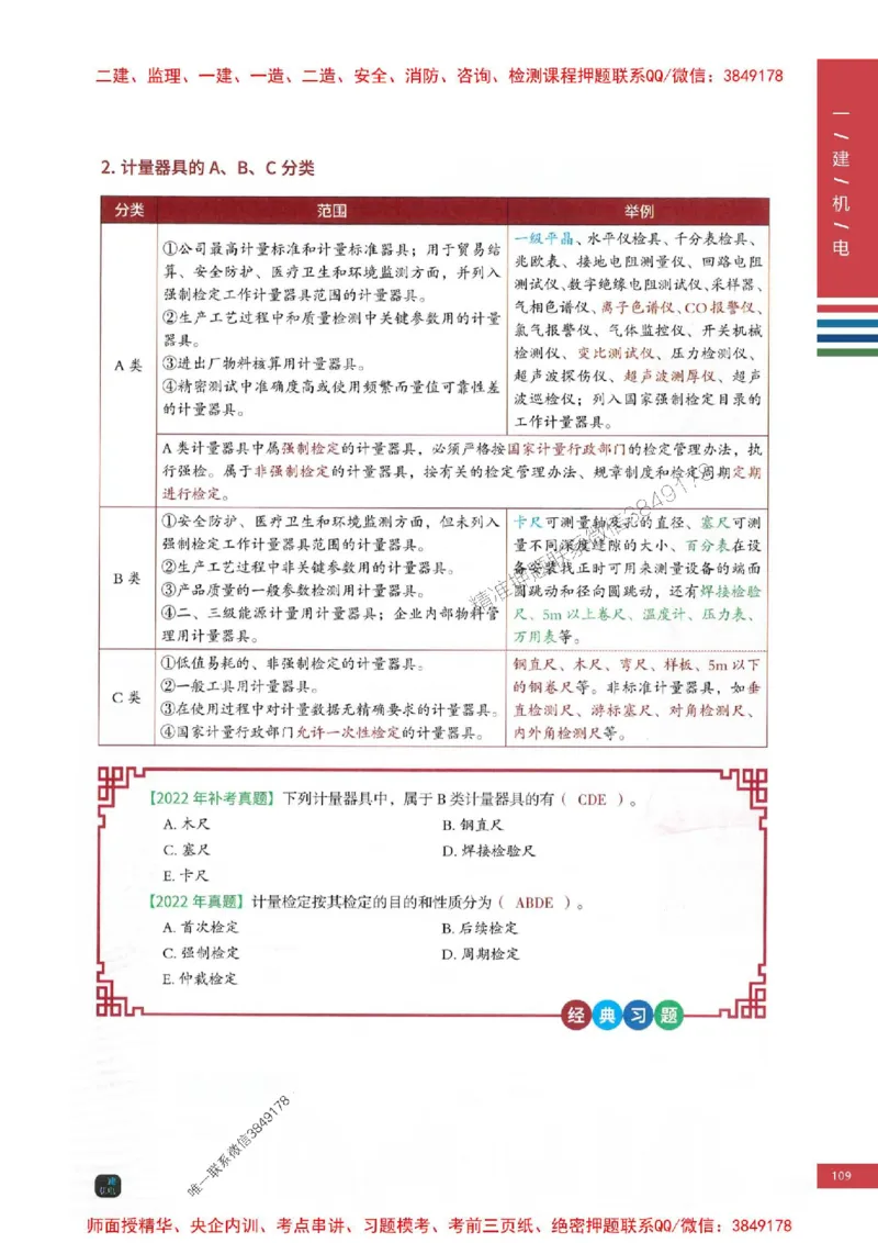 2025年一建-机电-四色笔记高清_2026年一级建造师_2026年一建机电_2025年一建机电SVIP_01-精华文档✿电子教材✿历年真题_18-机电《新版-四色笔记》SMR推荐